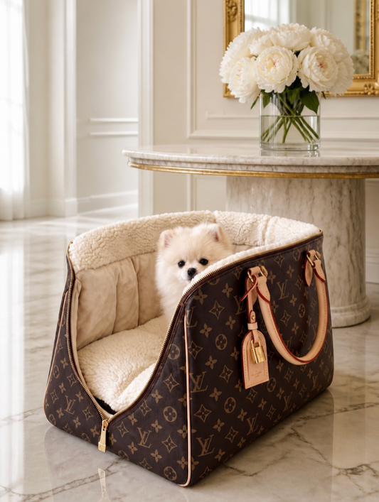 Designer Dog Bed for Small Dogs